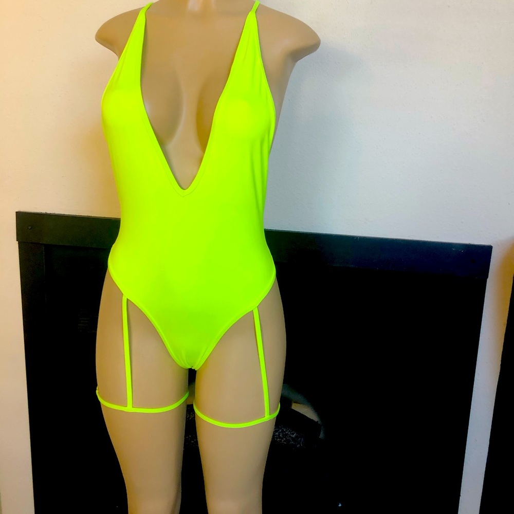 Neon swimsuit